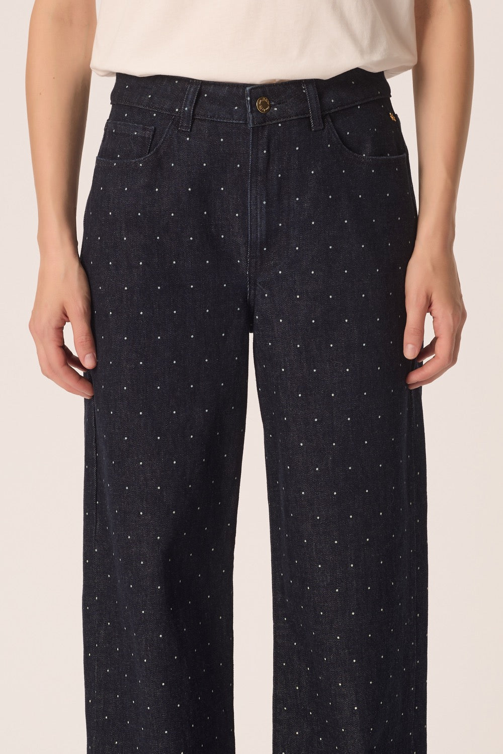 Jeans Lea Pois Brut