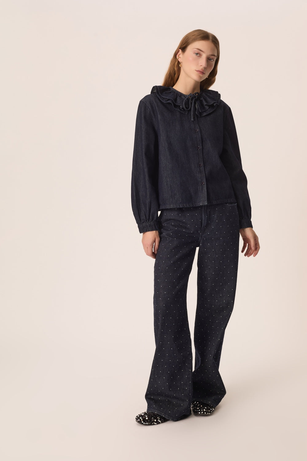 Jeans Lea Pois Brut