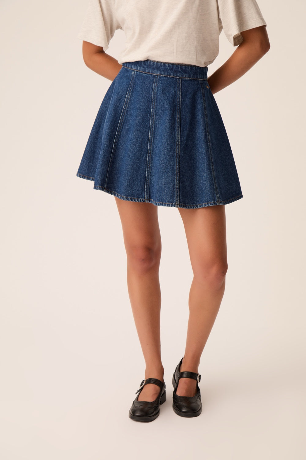 Skirt Lunise Dark Indigo
