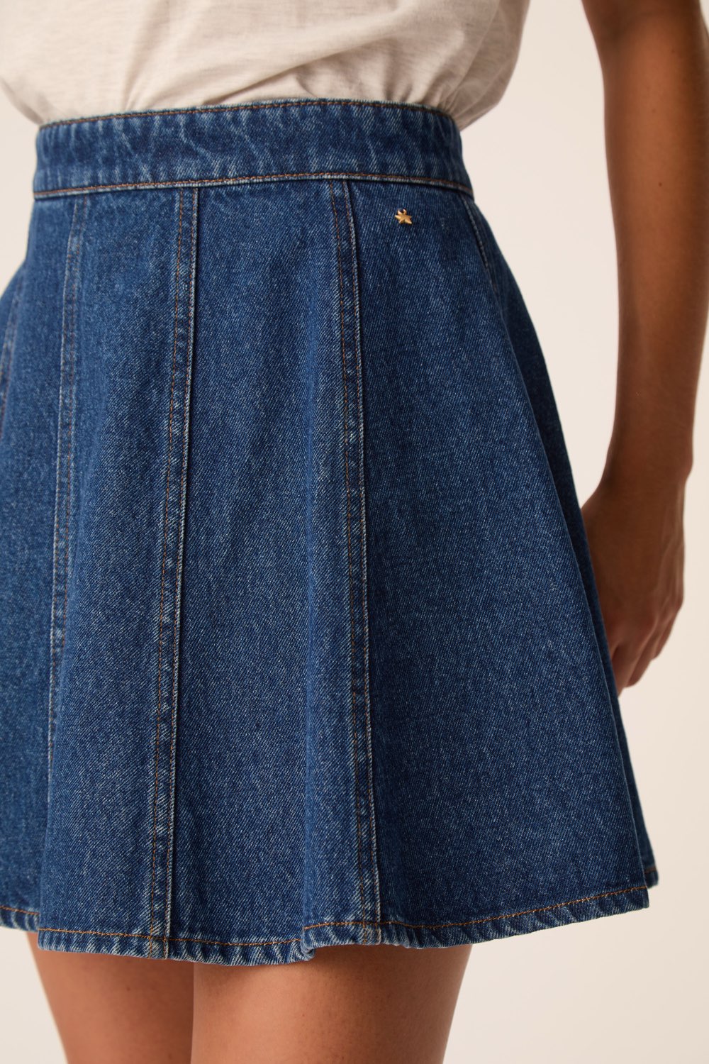 Skirt Lunise Dark Indigo