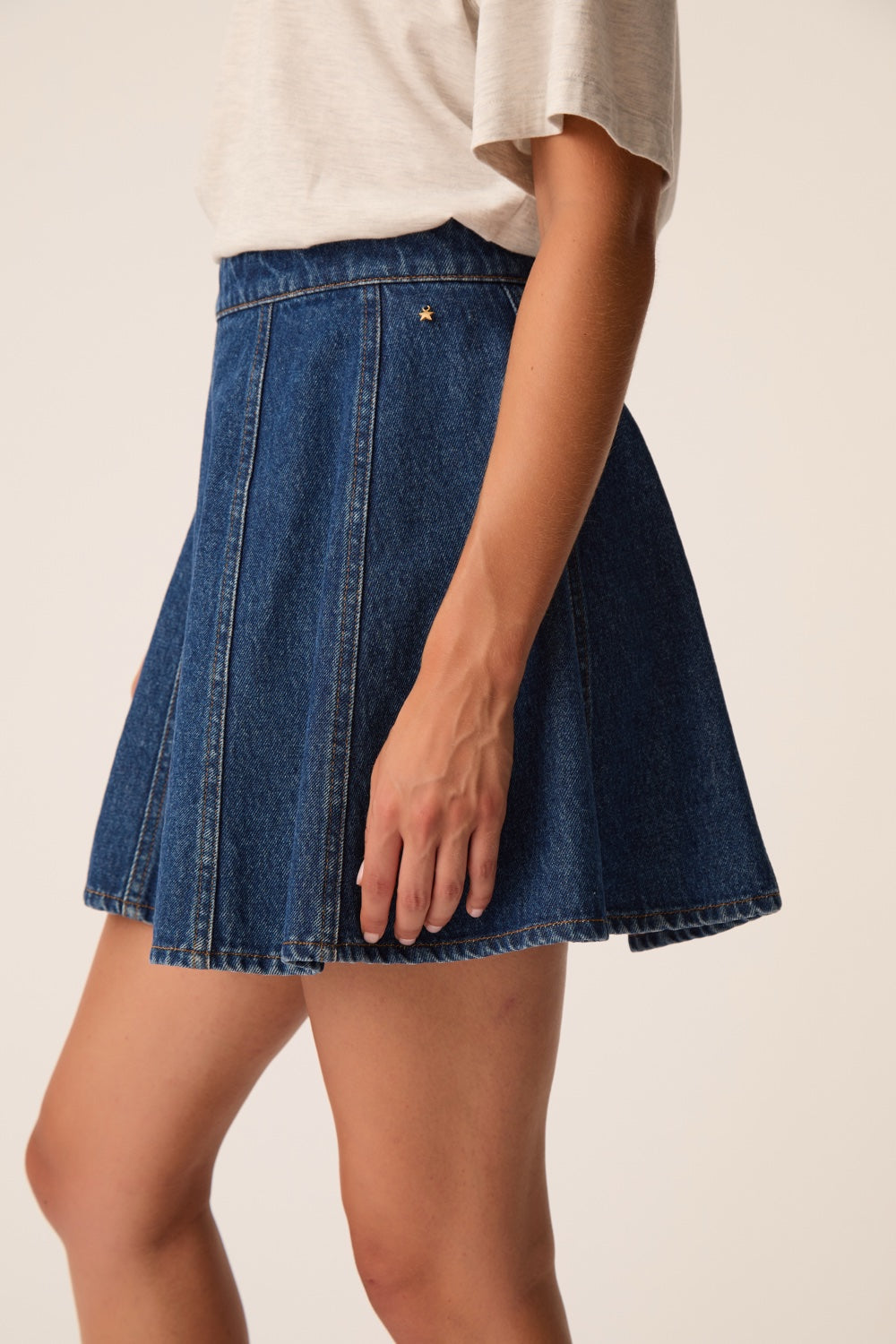 Skirt Lunise Dark Indigo