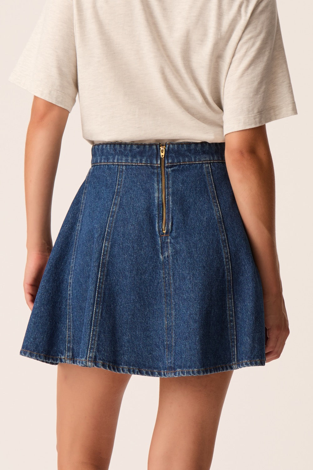 Skirt Lunise Dark Indigo