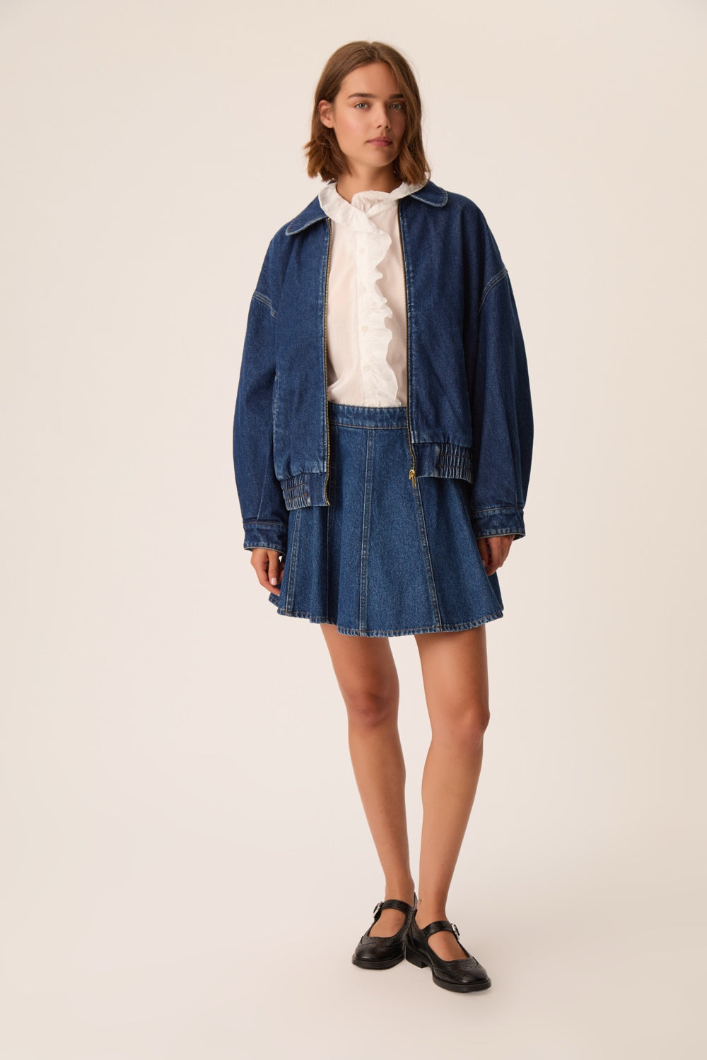 Skirt Lunise Dark Indigo