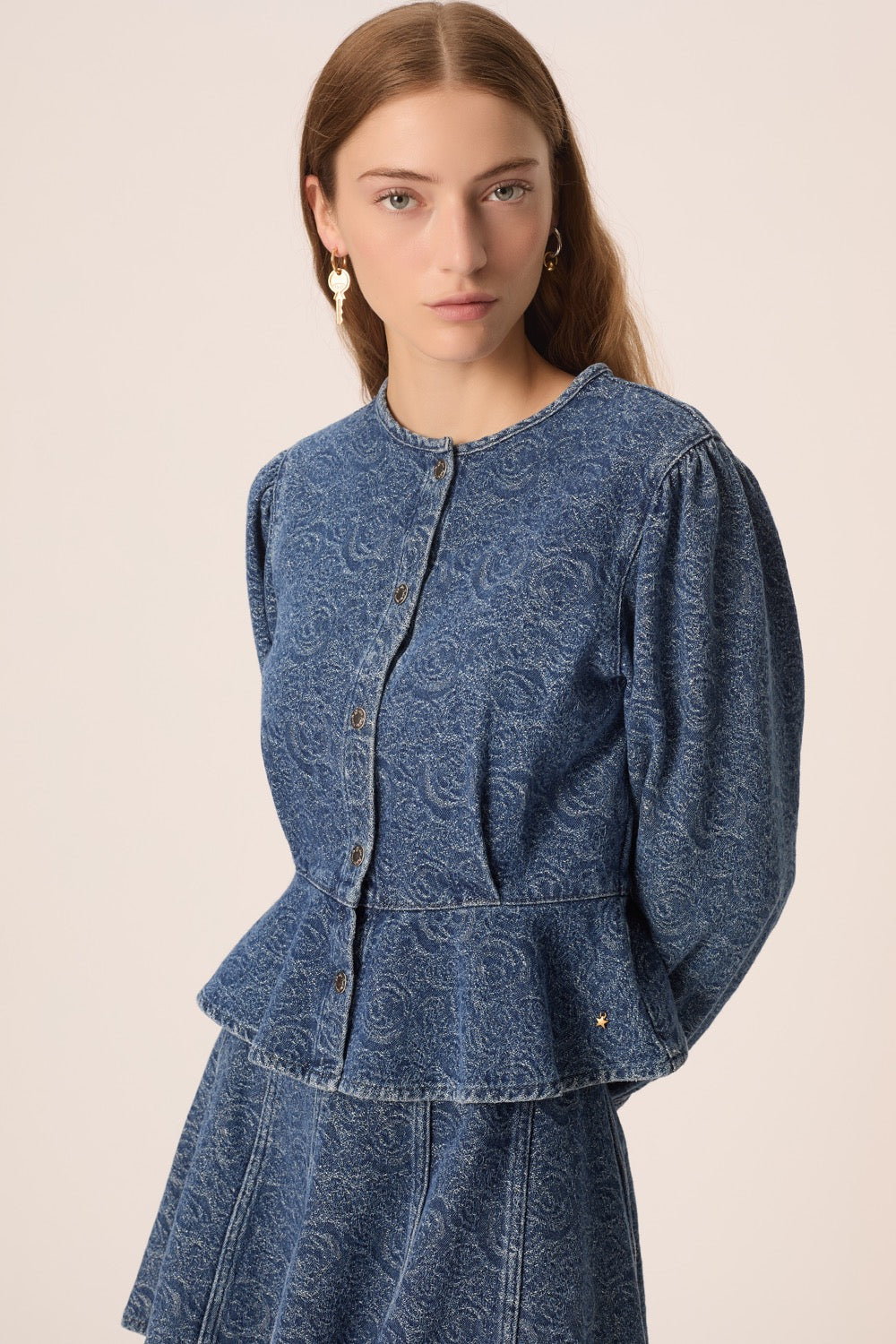 Blouse Middle Blue