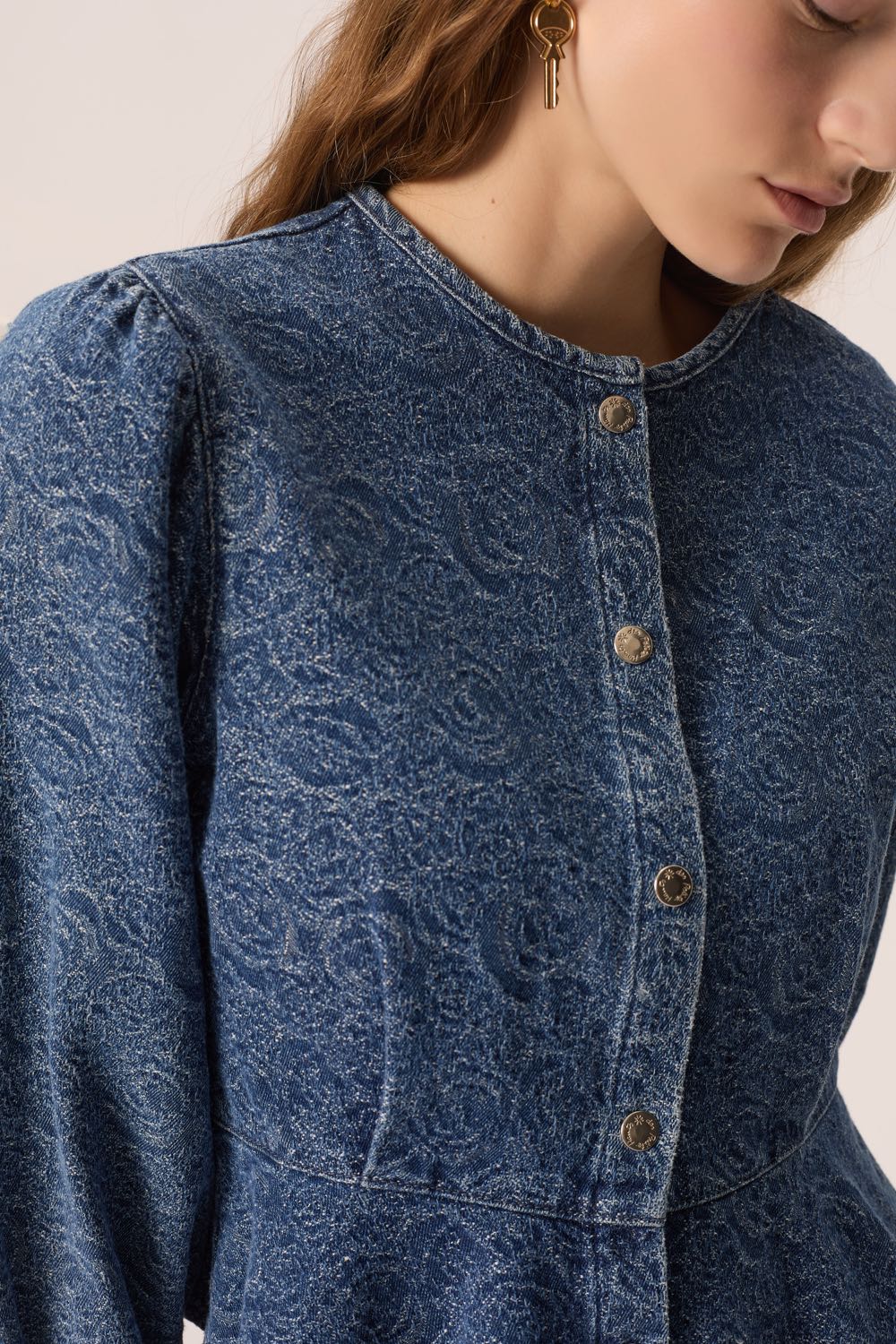 Blouse Middle Blue