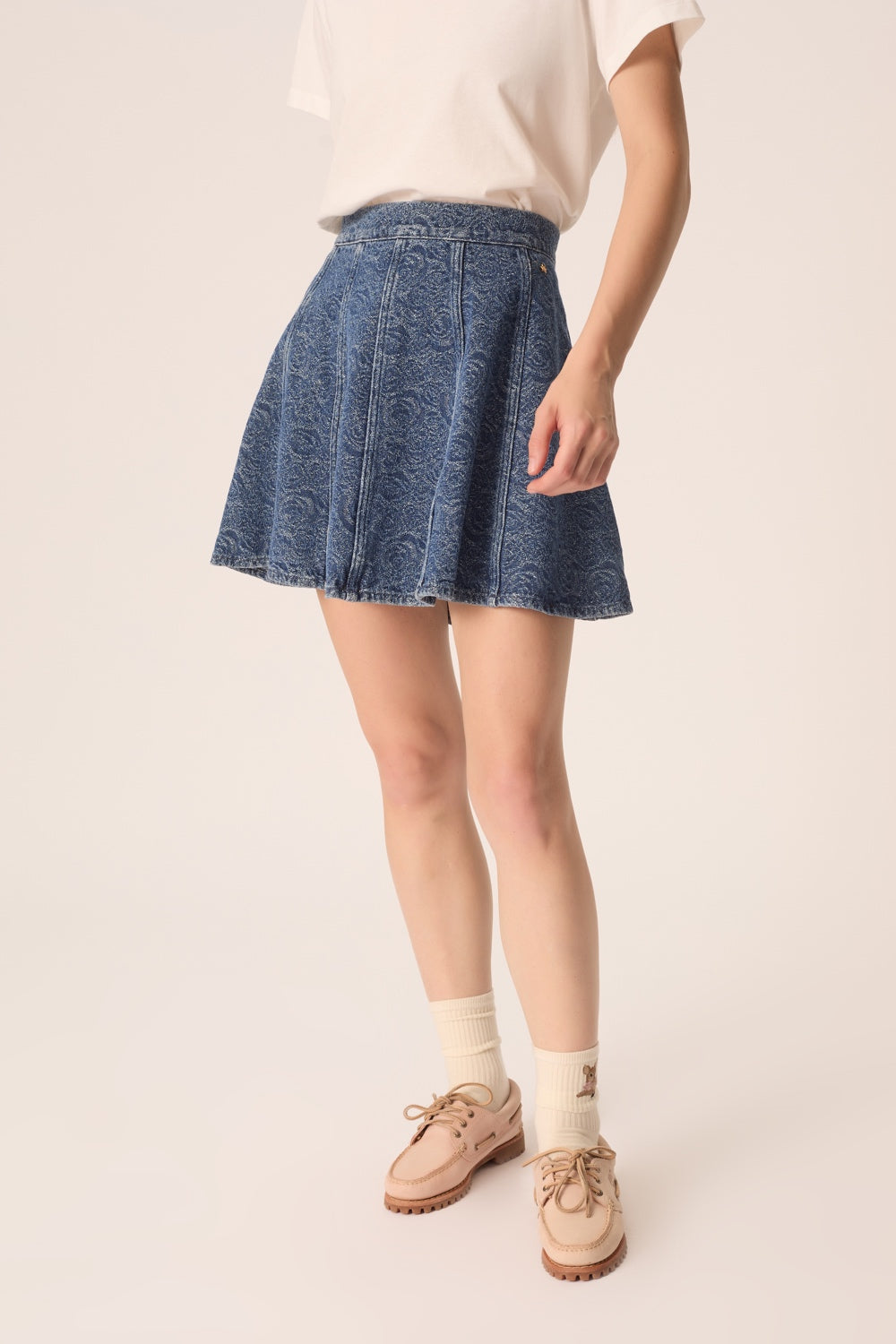 Skirt Lizandre Medium Blue