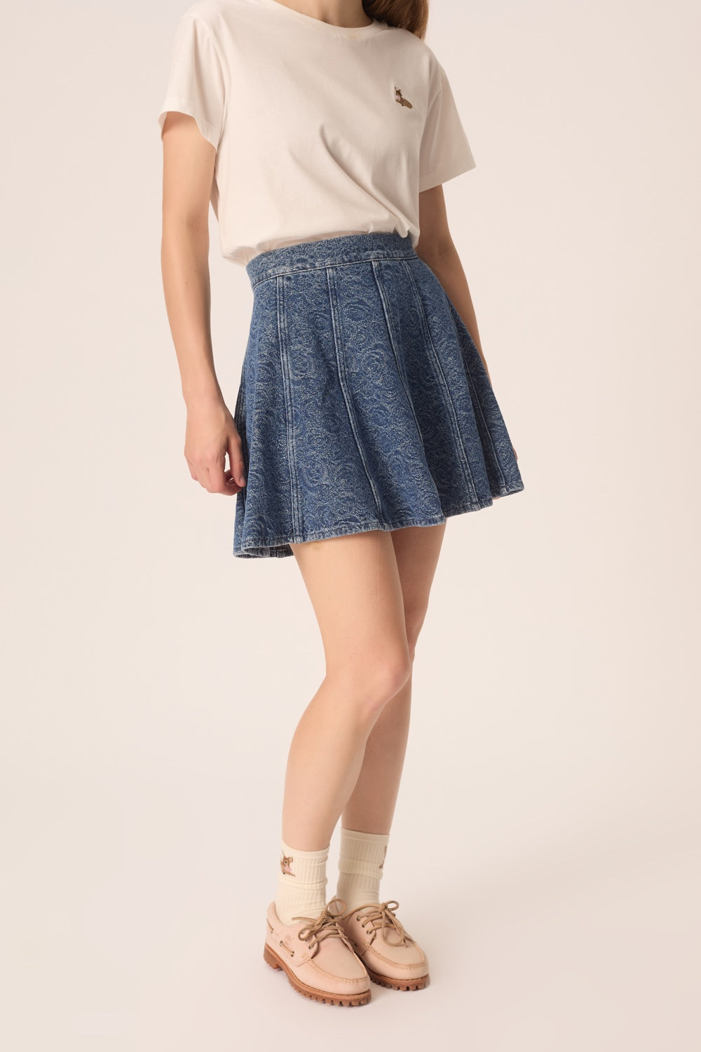Skirt Lizandre Medium Blue