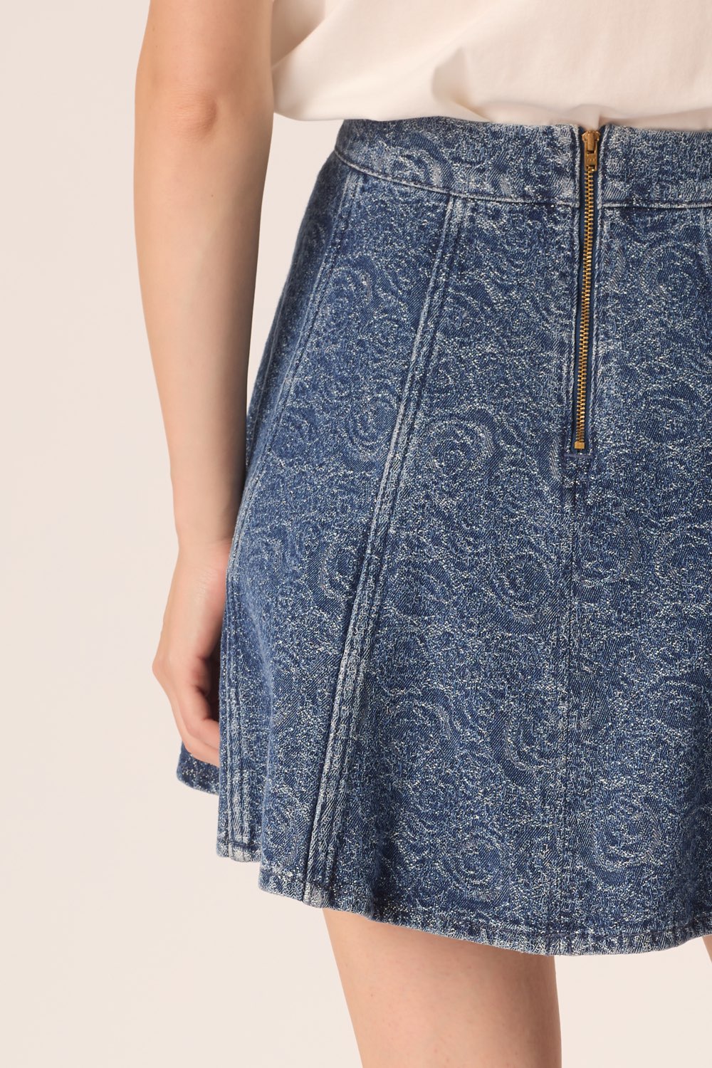 Skirt Lizandre Medium Blue
