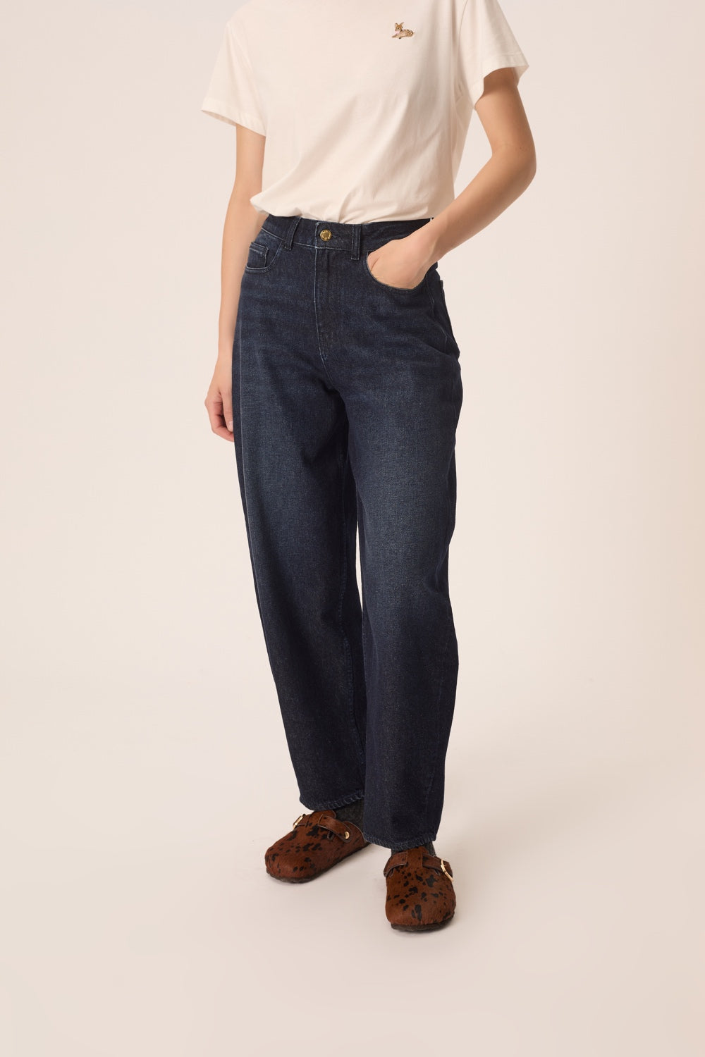 Jeans Loua Raw Denim Blue
