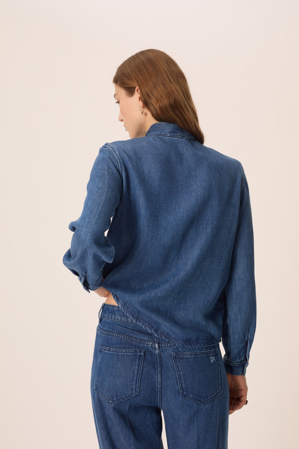 Blouse Lenora Middle Blue