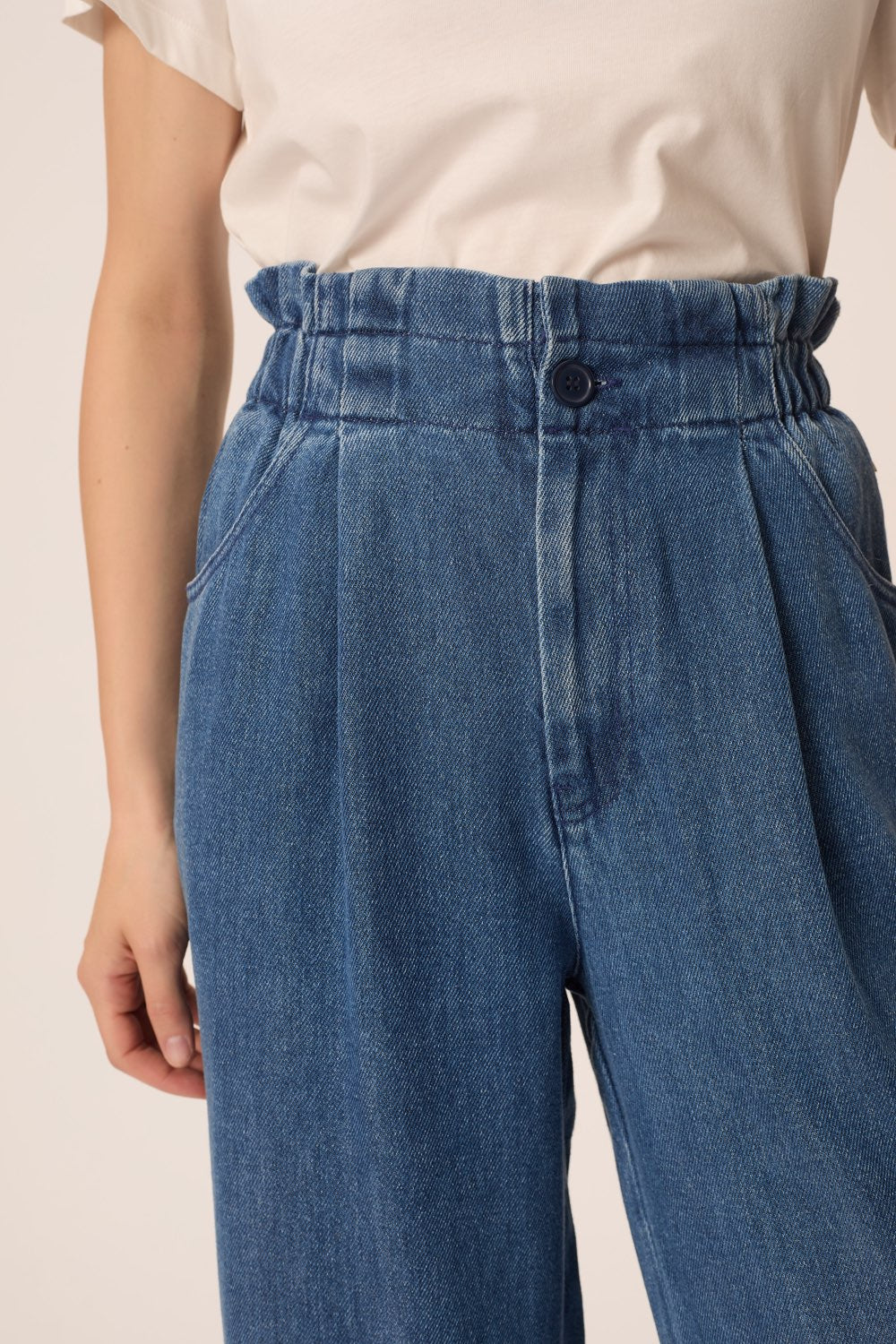 Jeans Loulou Middle Blue