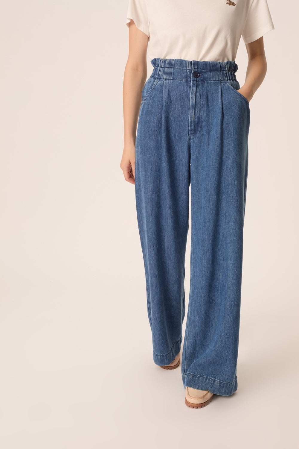 Jeans Loulou Middle Blue