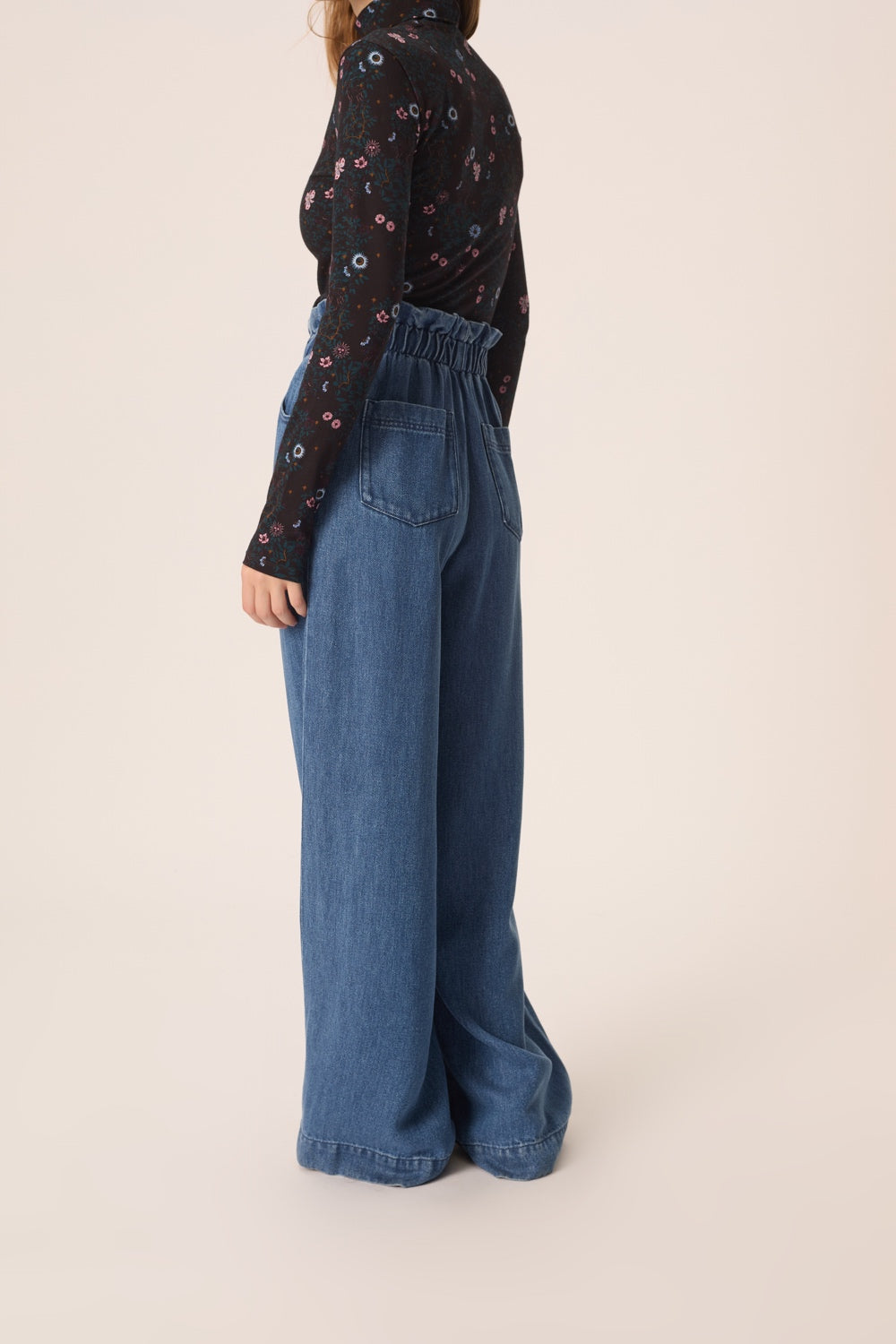 Jeans Loulou Middle Blue
