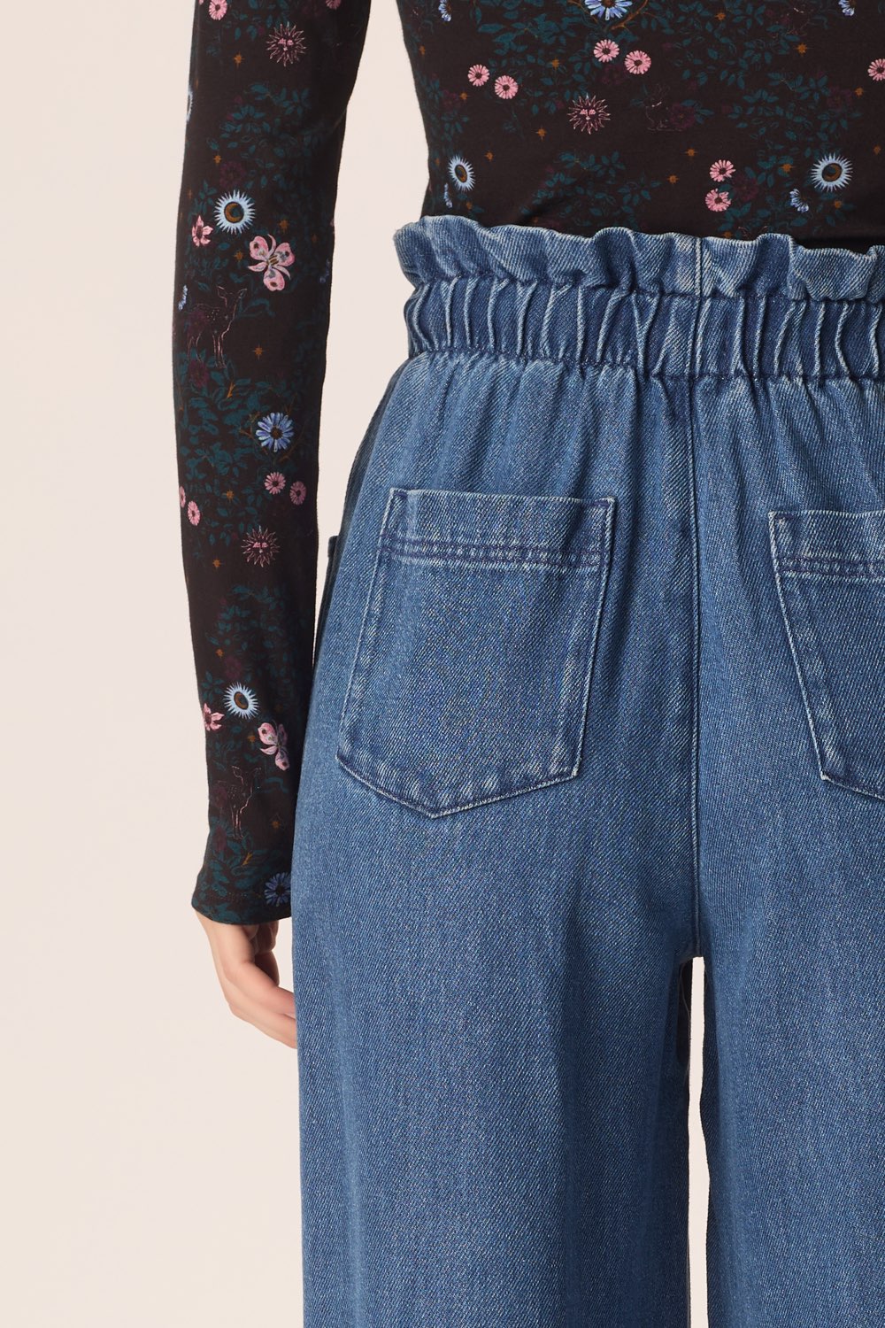 Jeans Loulou Middle Blue
