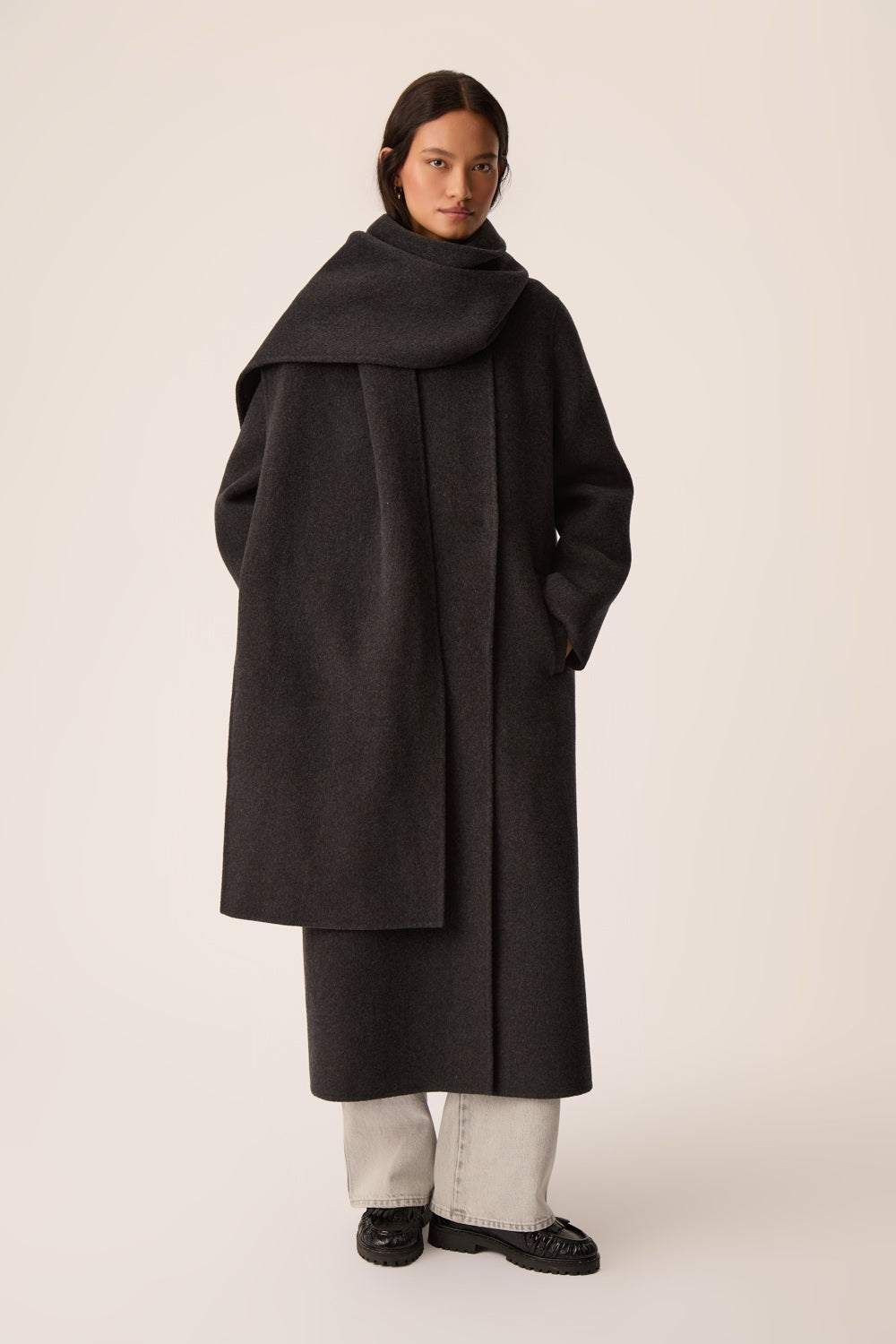 Manteau Yvanka Anthracite