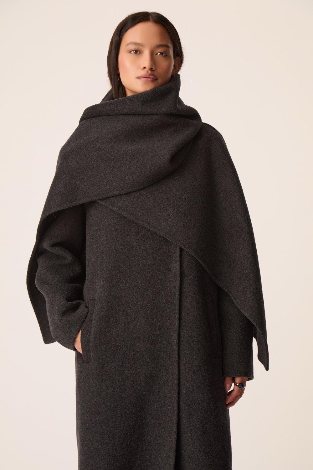Manteau Yvanka Anthracite