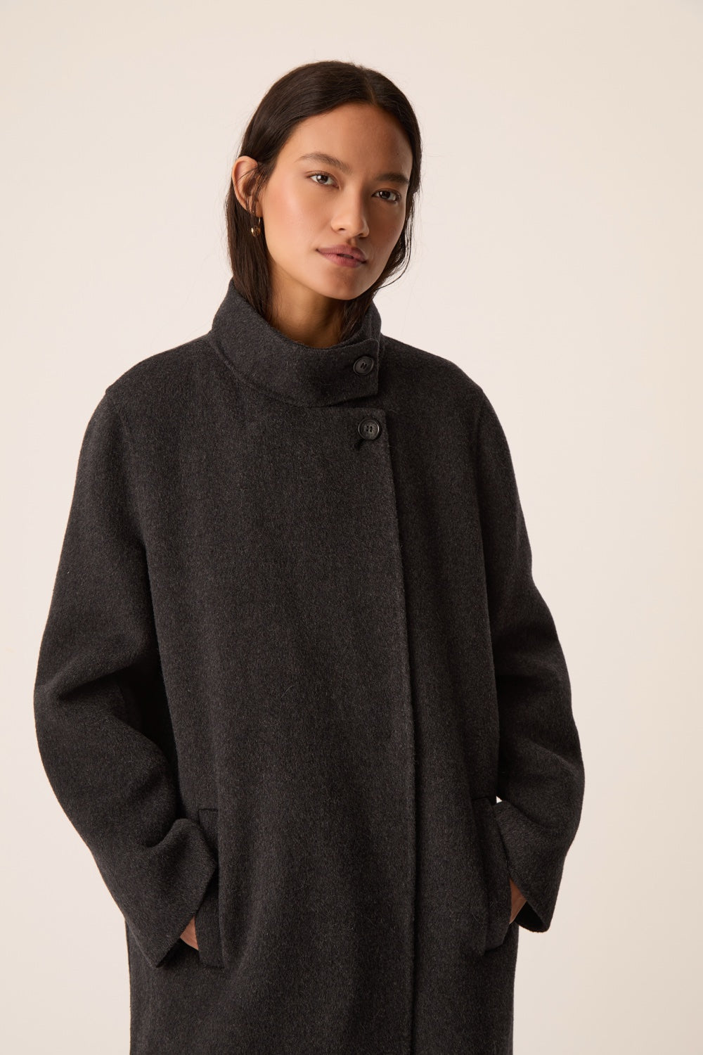 Manteau Yvanka Anthracite
