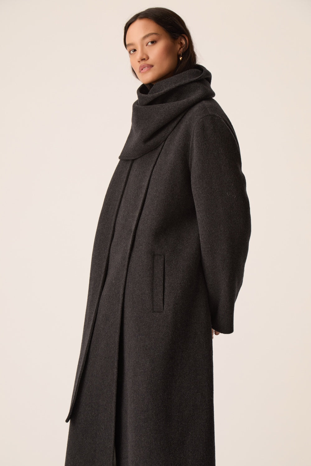 Manteau Yvanka Anthracite