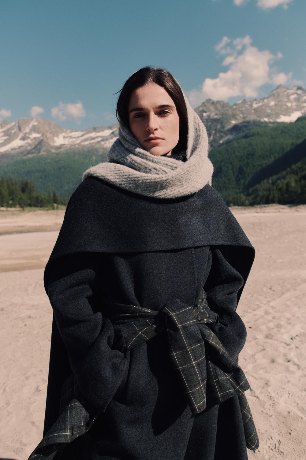 Manteau Yvanka Anthracite