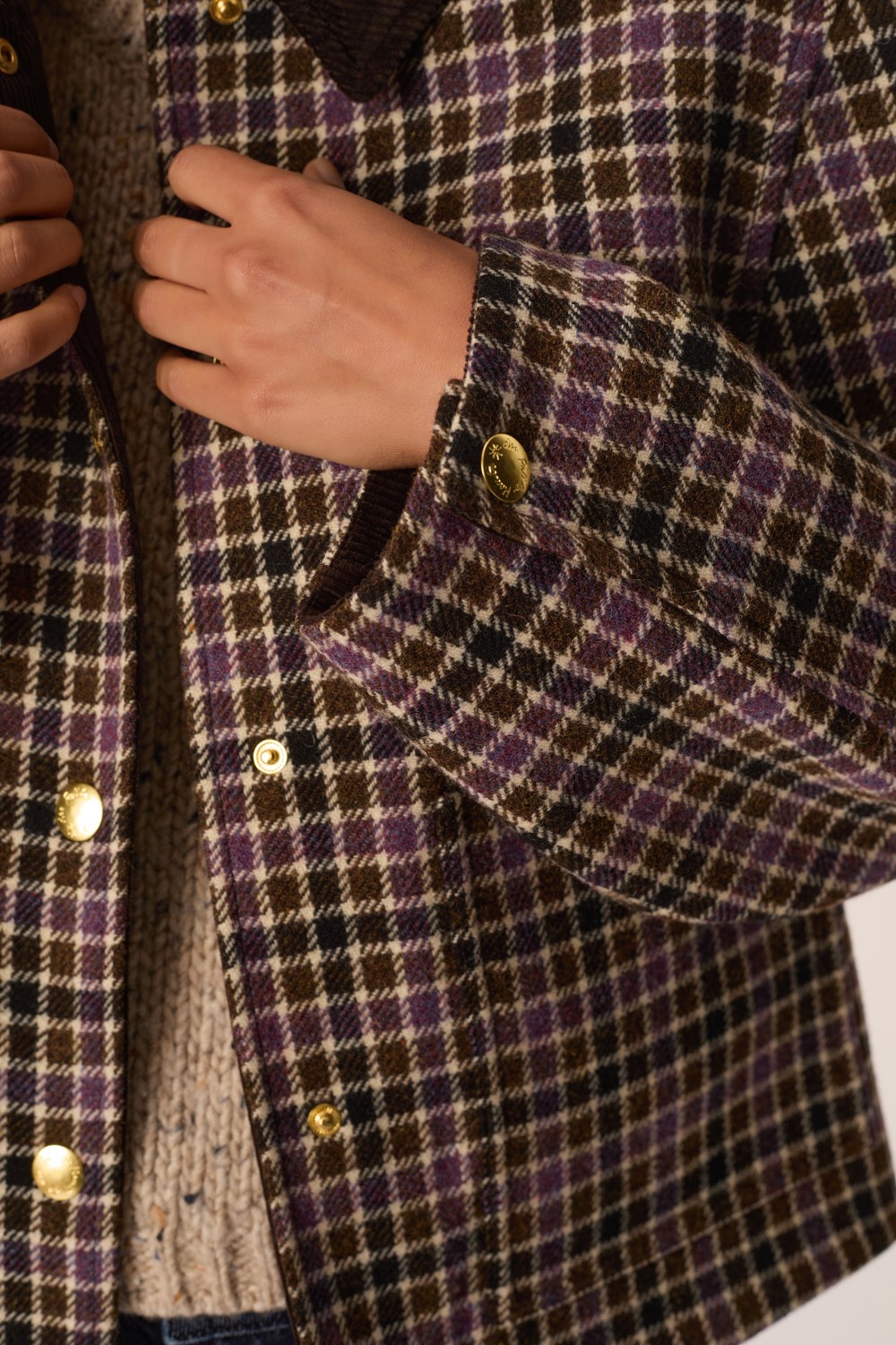 Manteau Ytria Carreau Automne