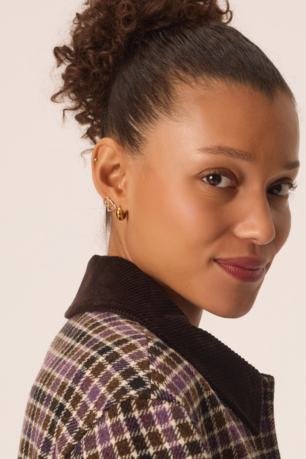 Manteau Ytria Carreau Automne