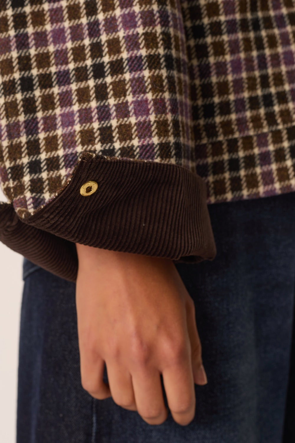 Manteau Ytria Carreau Automne