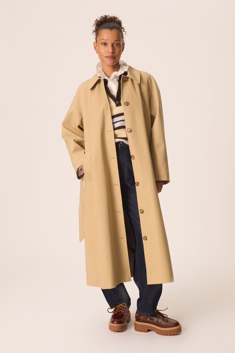 Trench Yvette Beige