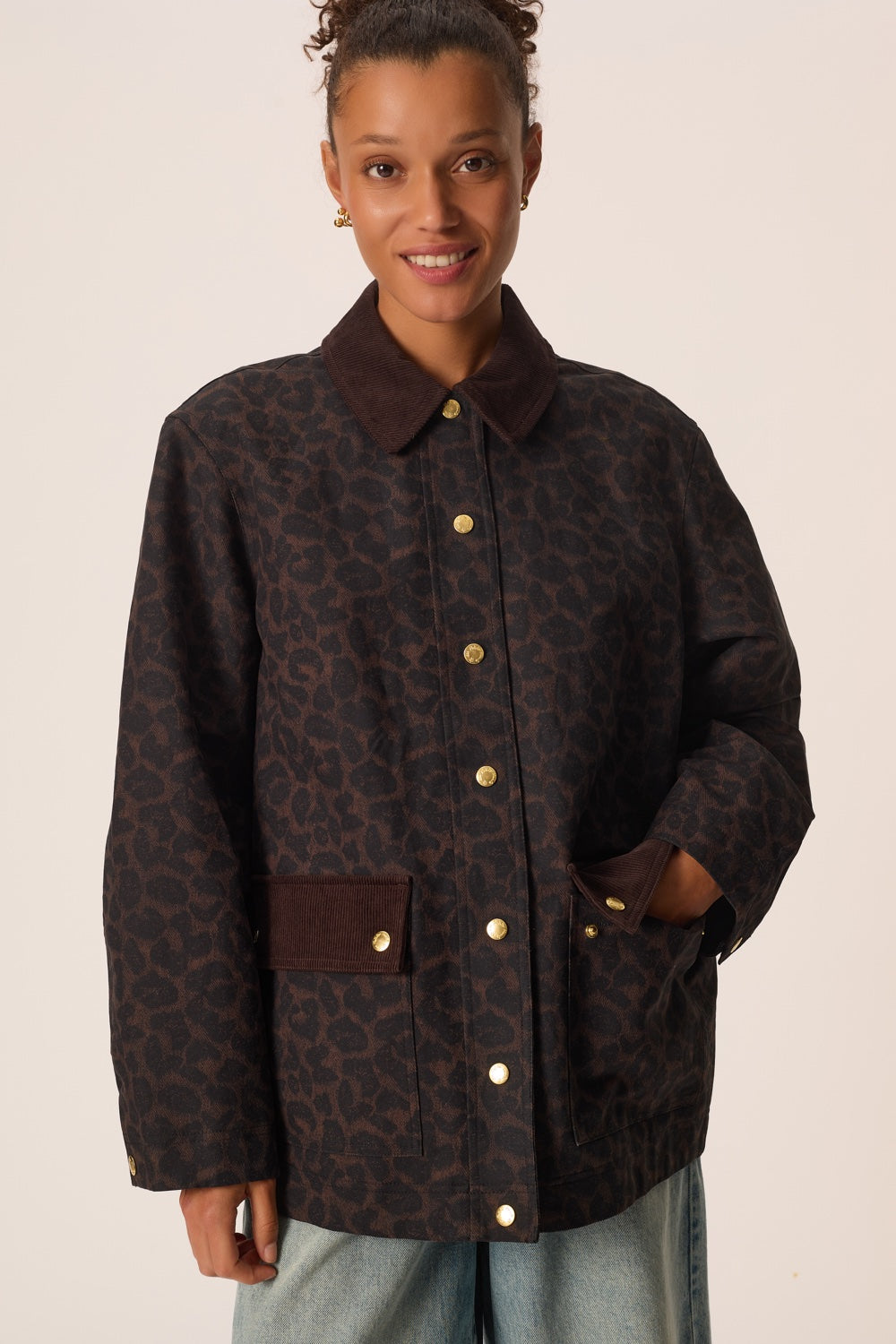 Coat Yolanda Leopard Print