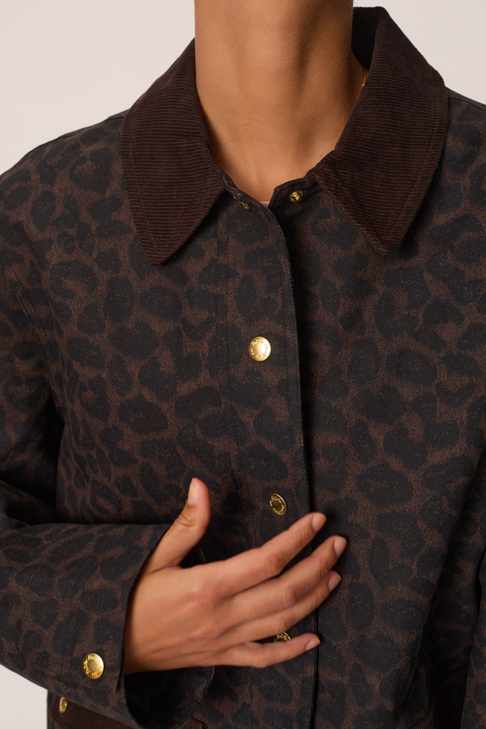 Coat Yolanda Leopard Print