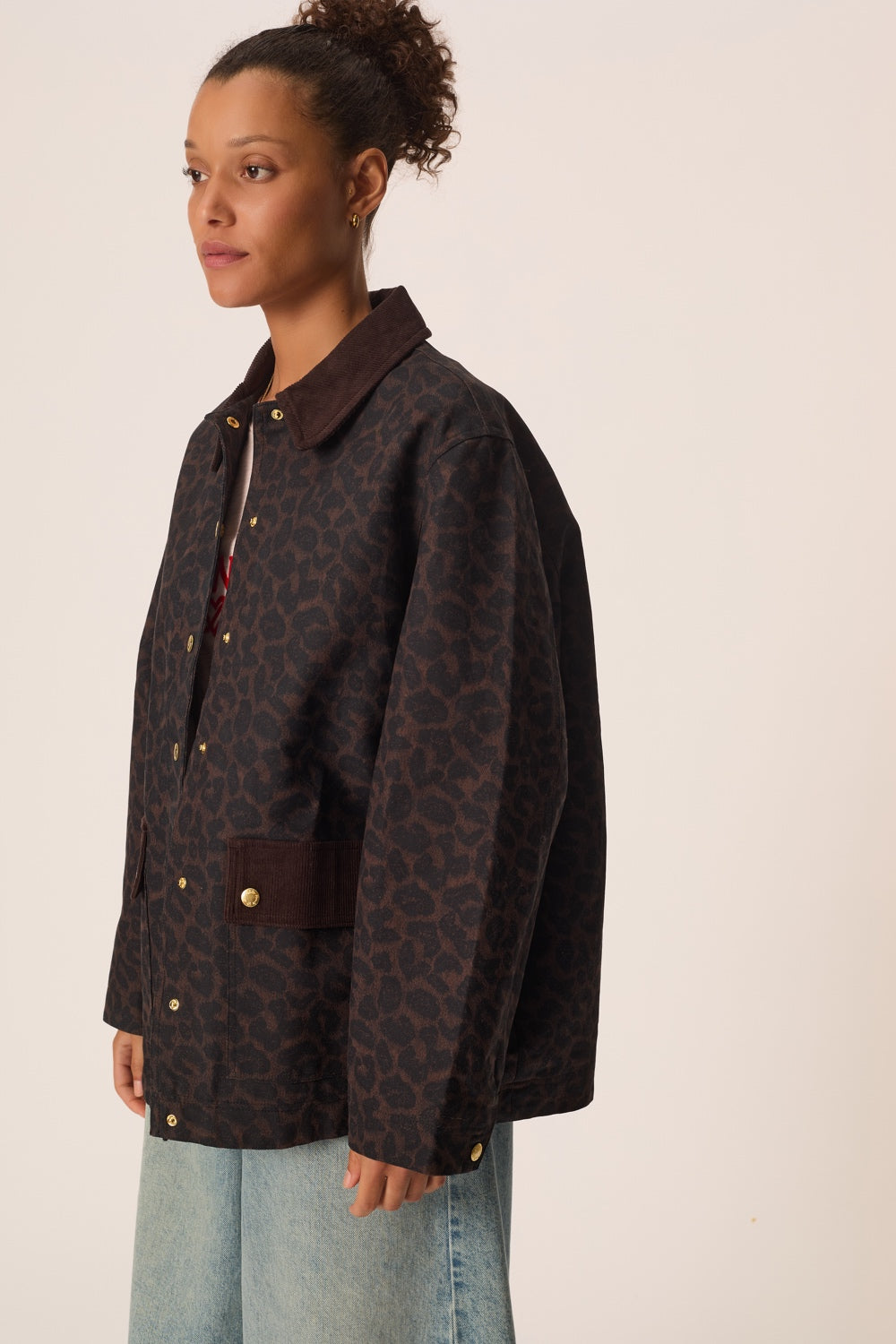 Coat Yolanda Leopard Print