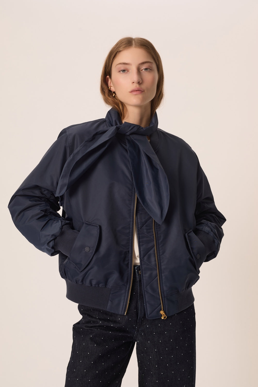 Bomber Jacket Ygor Navy Blue