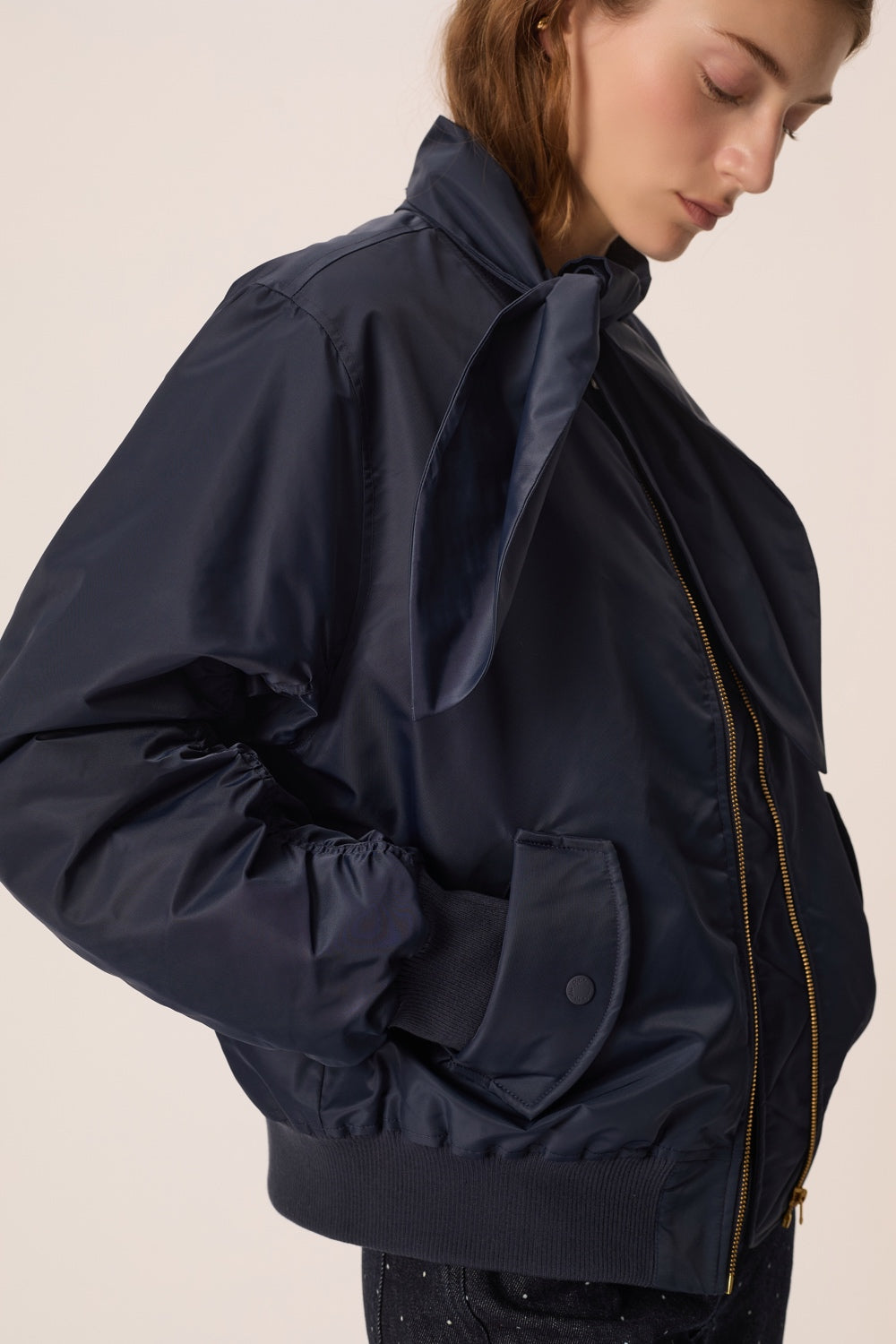 Bomber Jacket Ygor Navy Blue