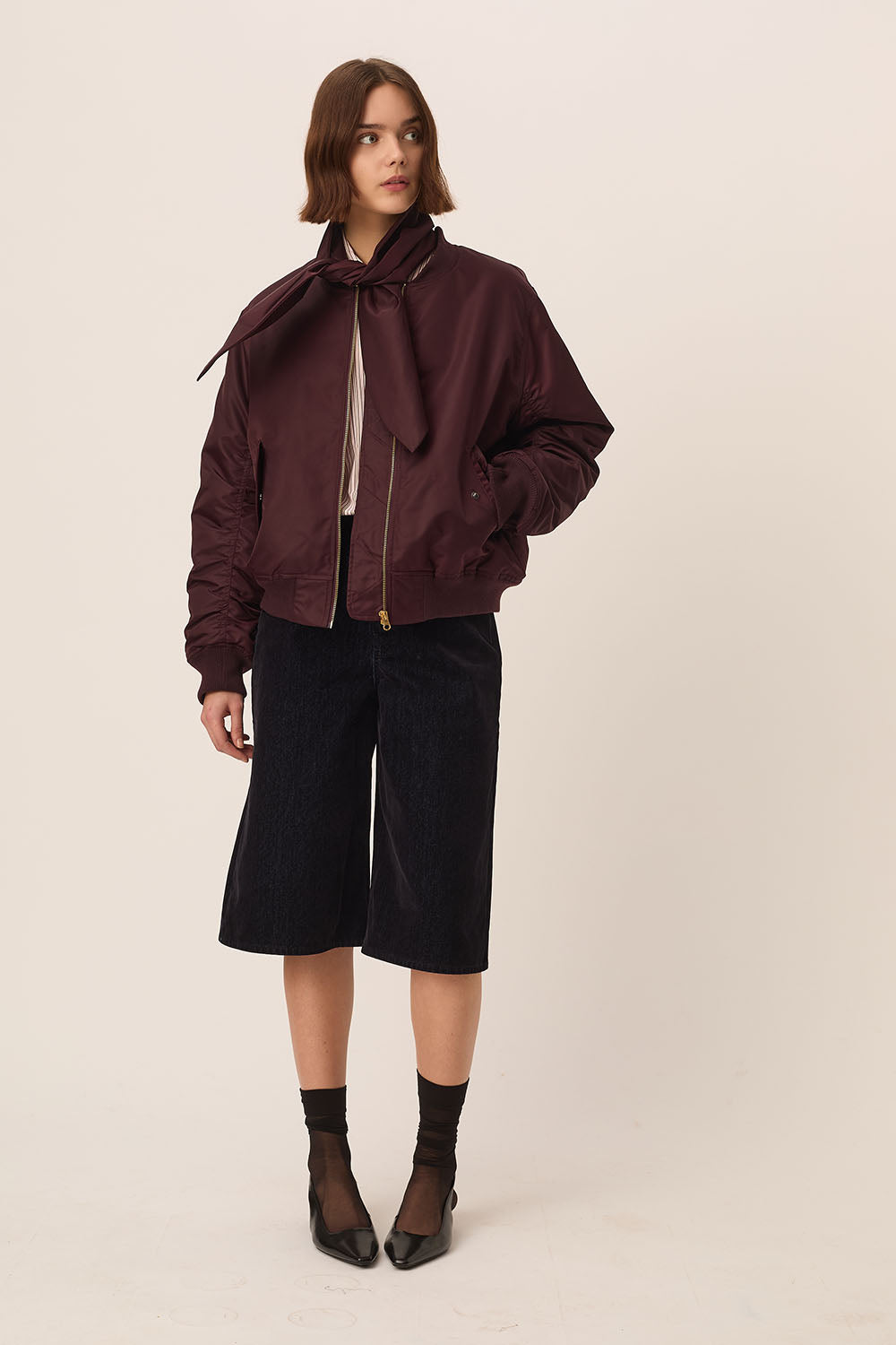 Bomber Jacket Ygor Plum