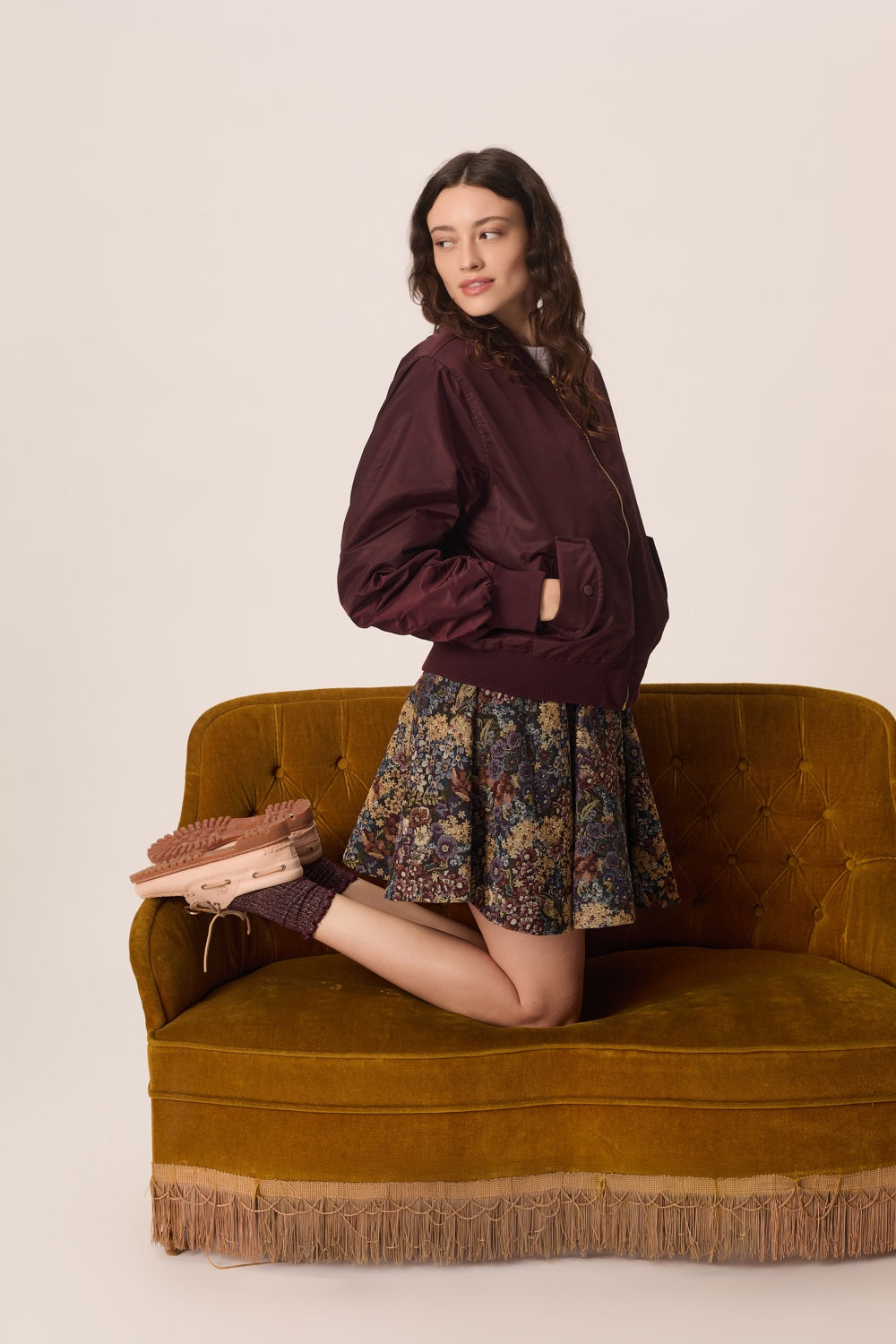 Bomber Jacket Ygor Plum