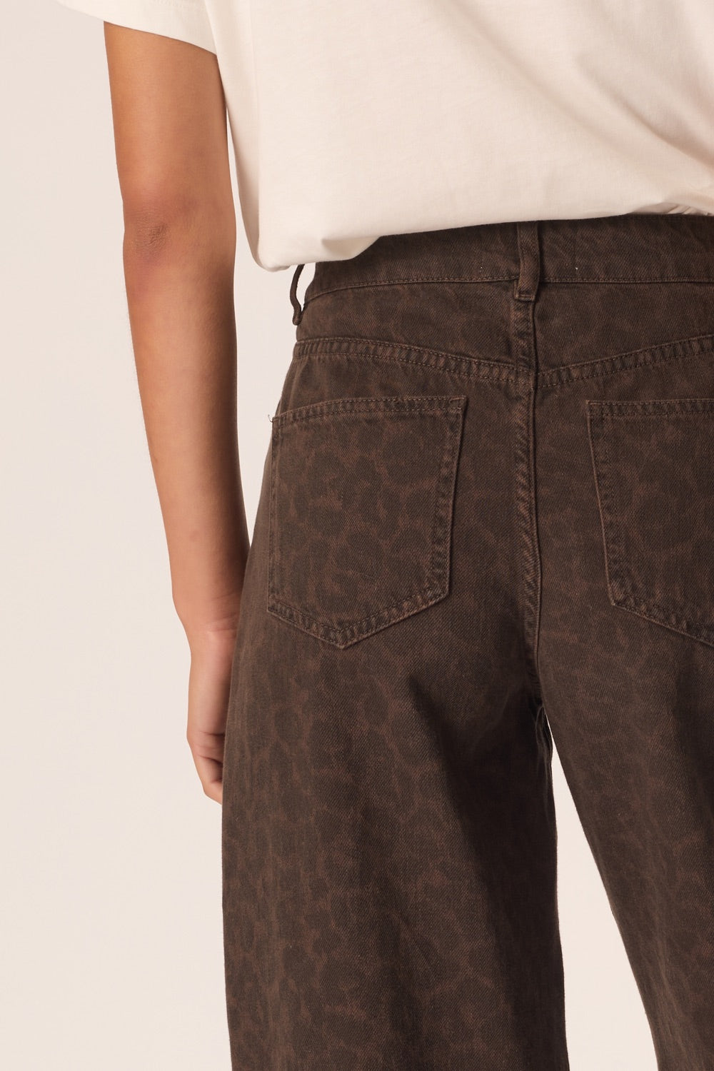 Jeans Louela Leo Leopard Print
