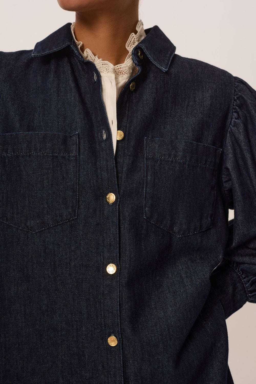 Dress Lairika Raw Denim Blue