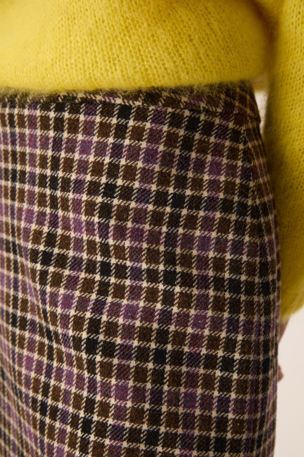 Jupe Ytrille Carreau Automne