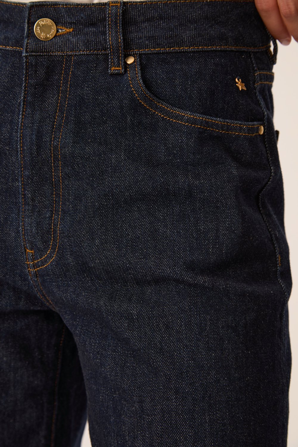 Jeans Louizi Raw Denim Blue