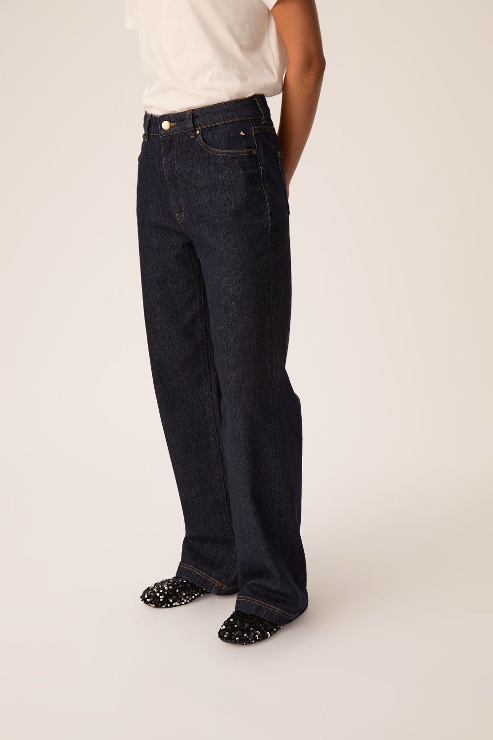 Jeans Louizi Raw Denim Blue