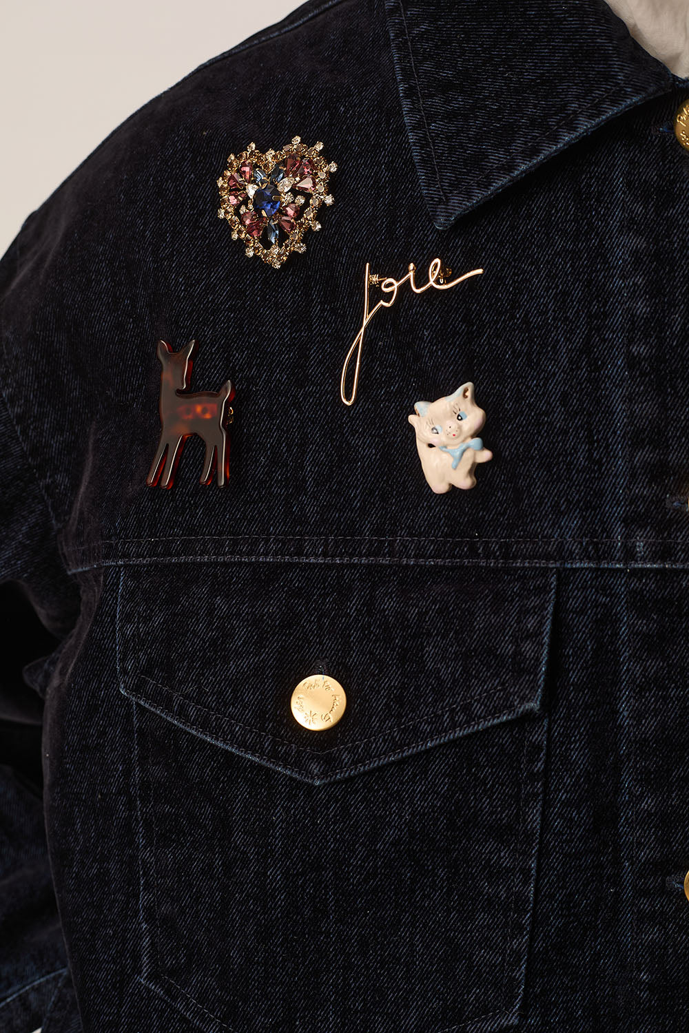 Broche Penny Unique