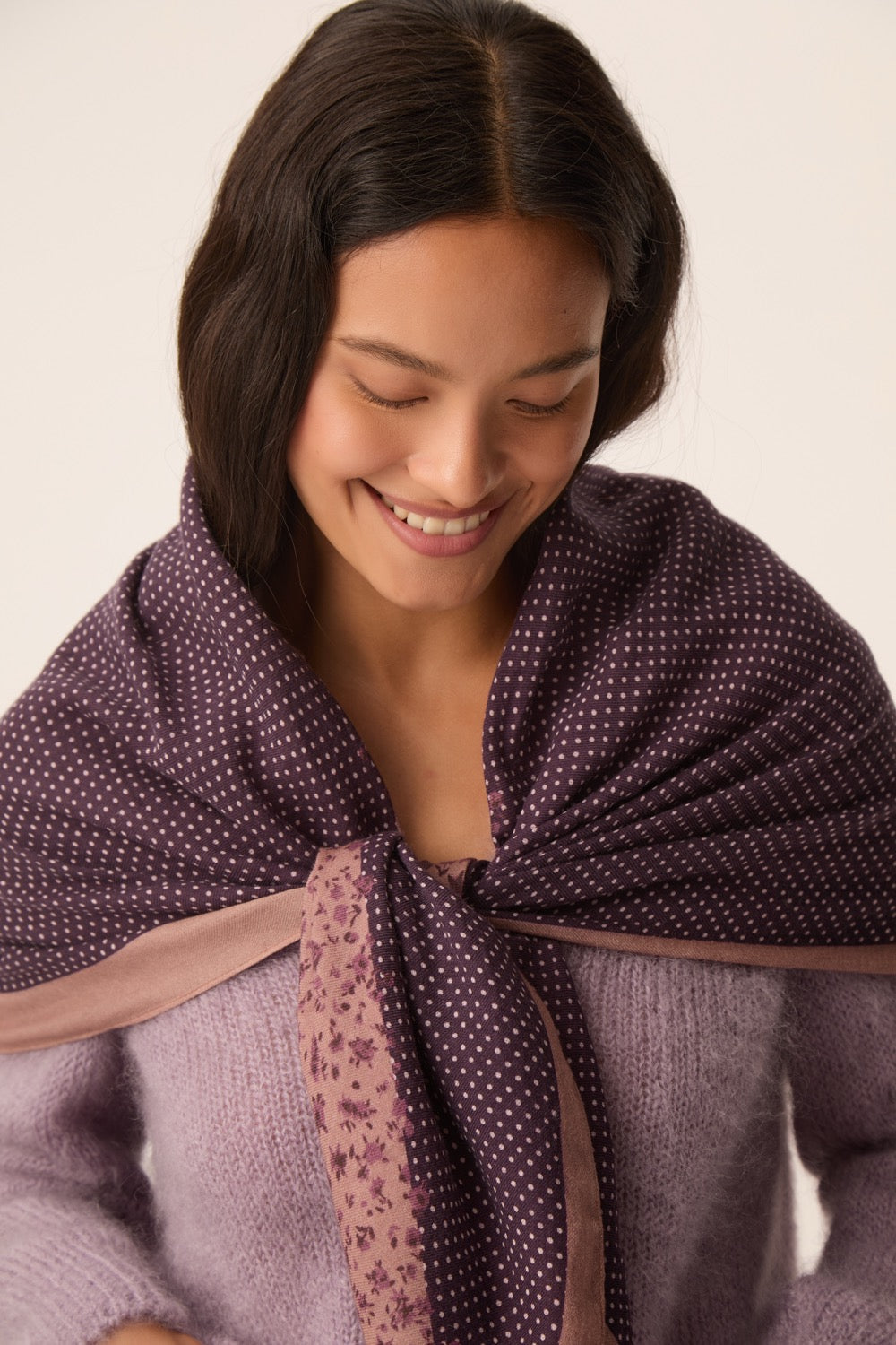 Foulard Niris Iris Bois