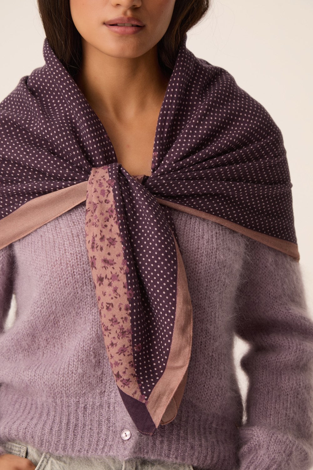 Foulard Niris Iris Bois