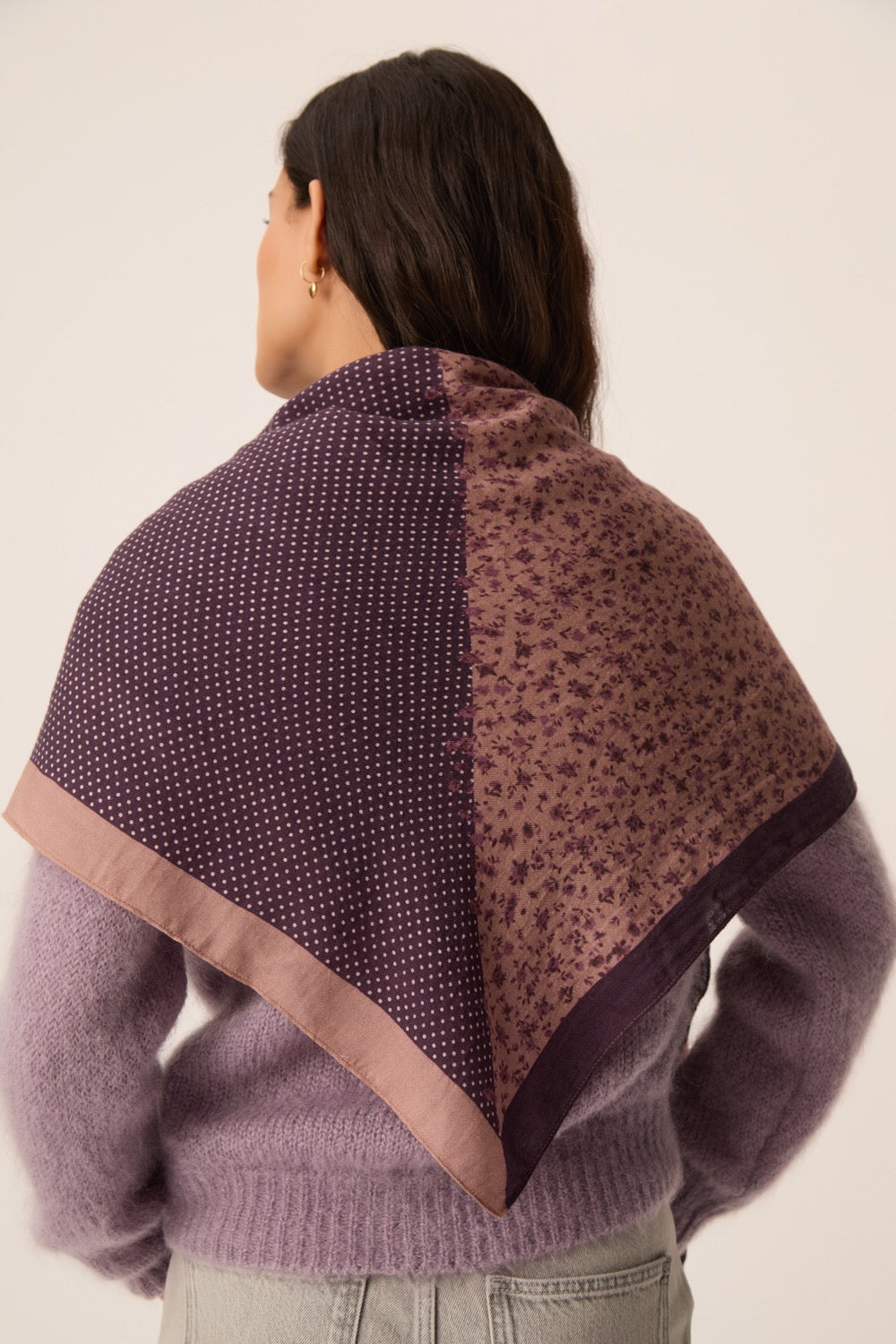Foulard Niris Iris Bois