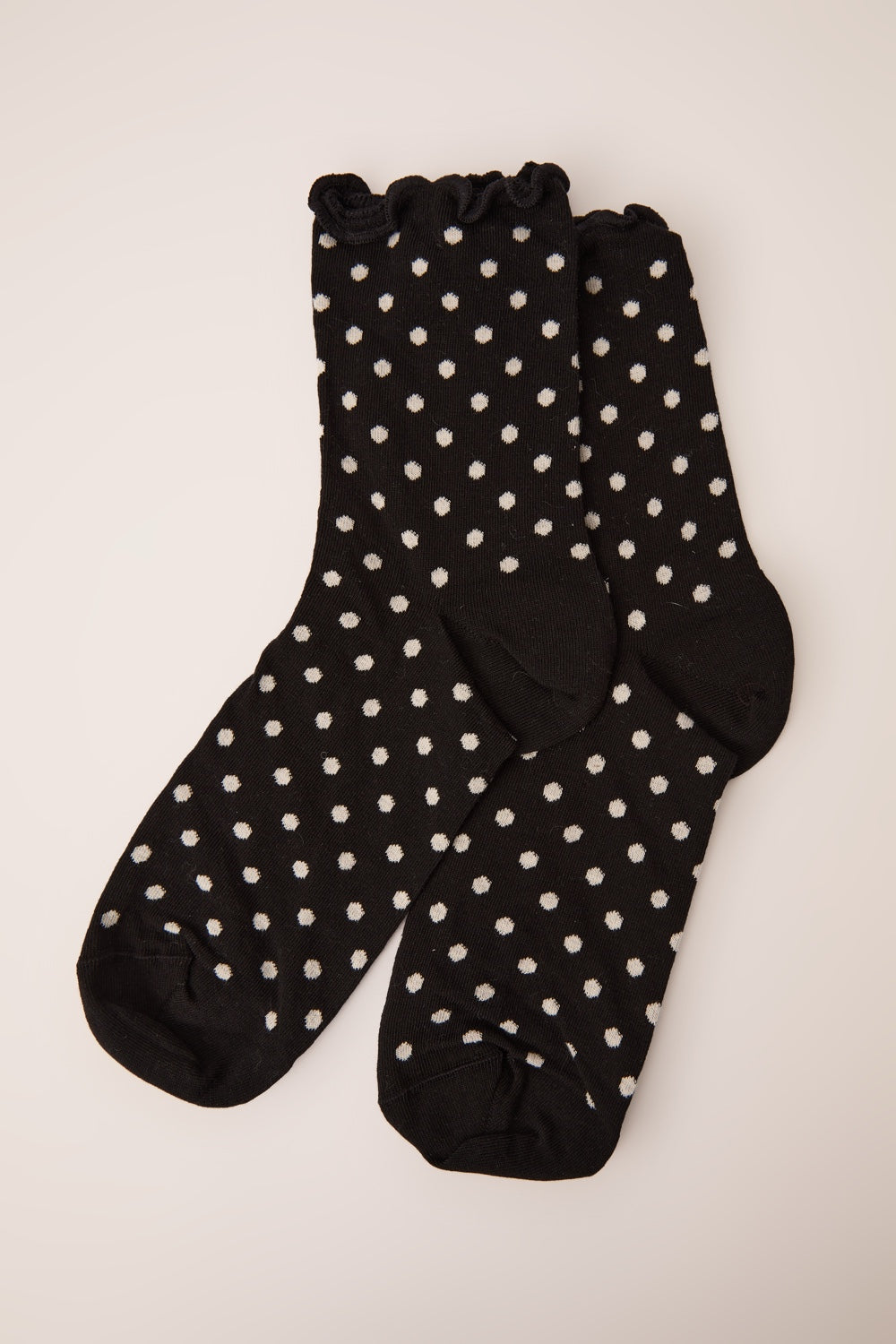 Socks Oliver Ecru Polka Dots