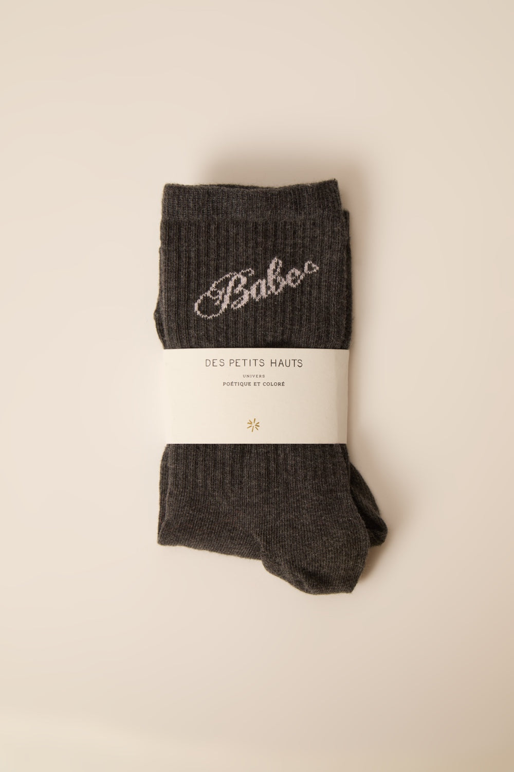 Socks Oscar Charcoal