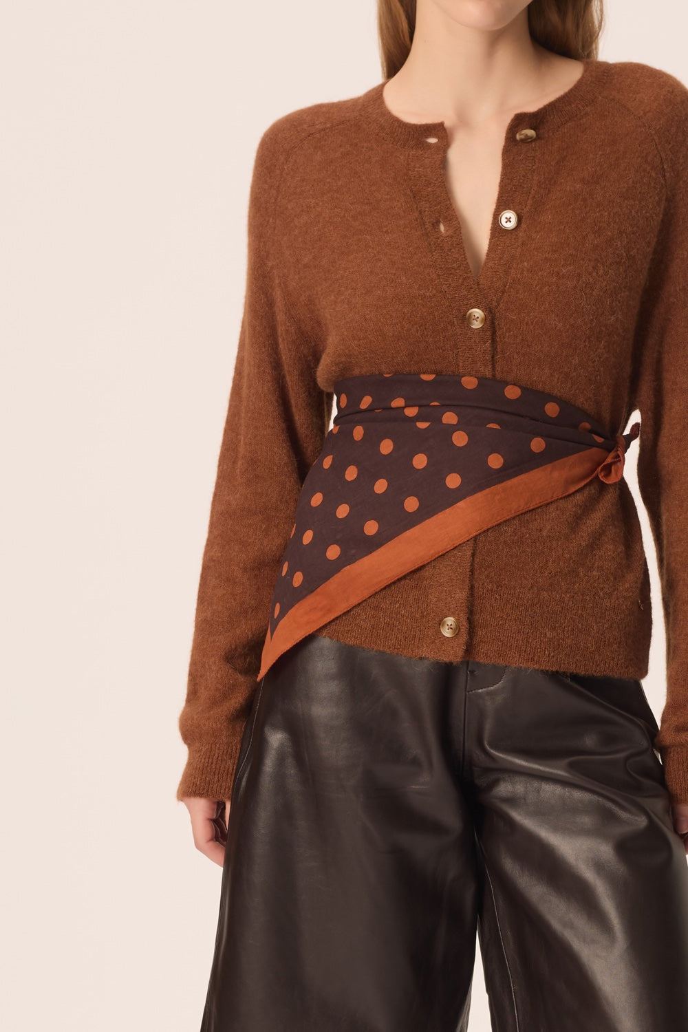 Scarf Noam Teddy Dots