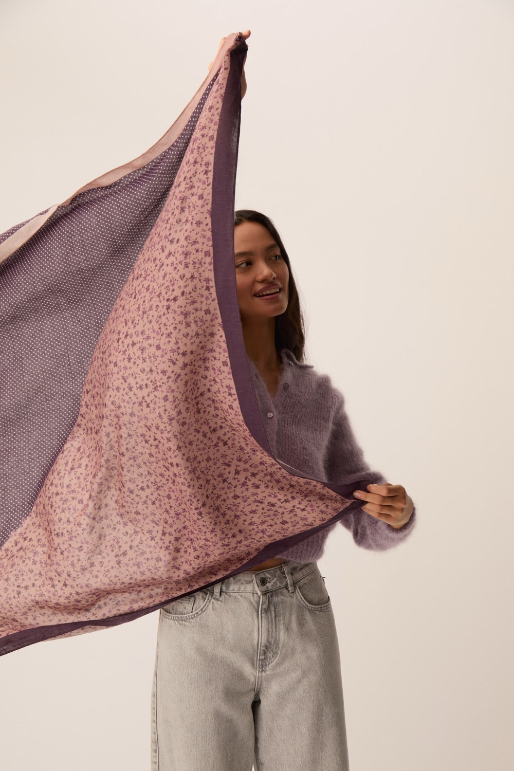 Scarf Nyrisa Iris Wood