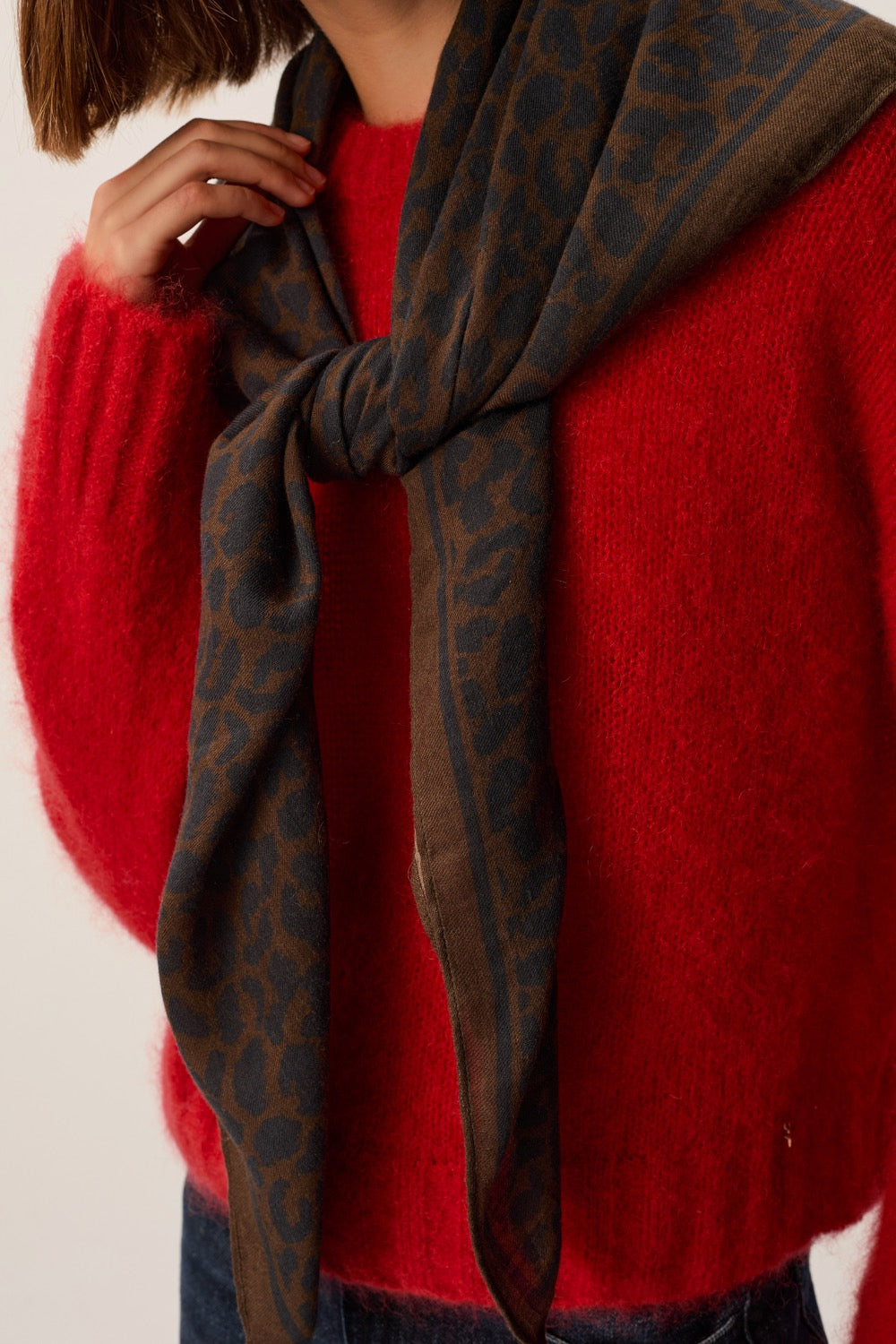 Foulard Neon Leopard