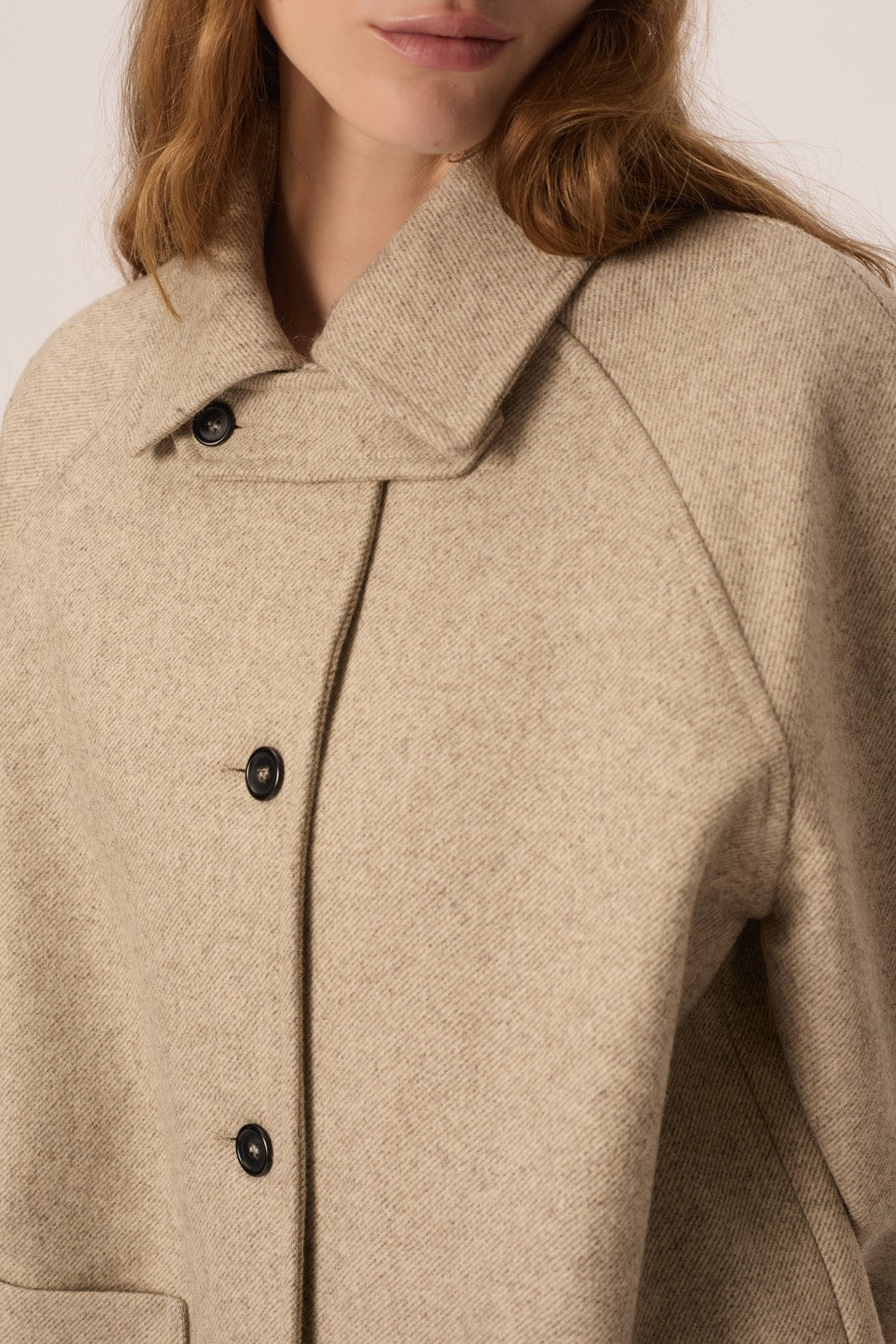 Coat Yiman Ecru