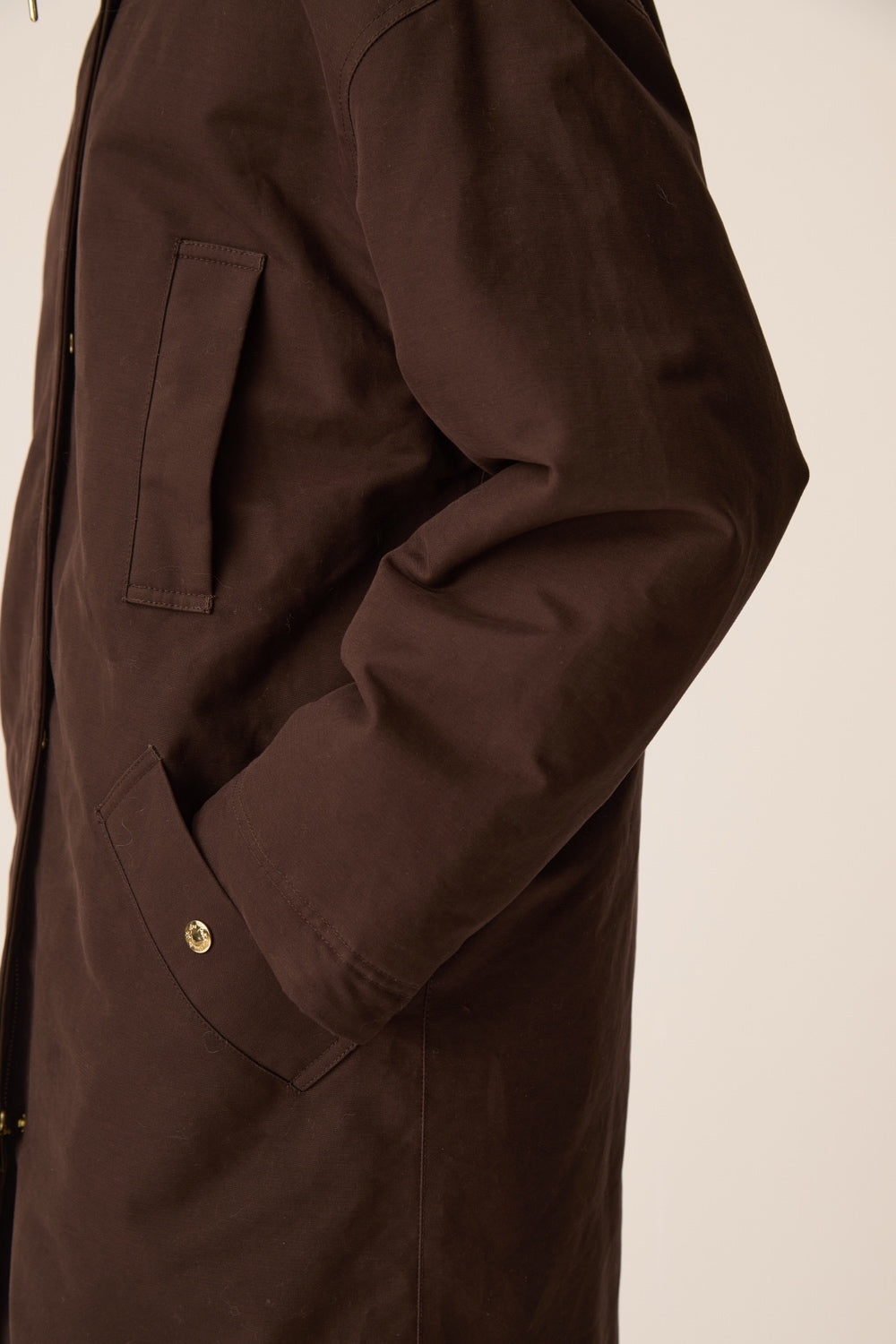 Coat Ynes Teddy Brown